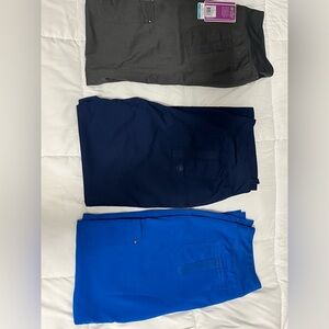 Lot of 3, Healing Hands Purple Label scrub pants